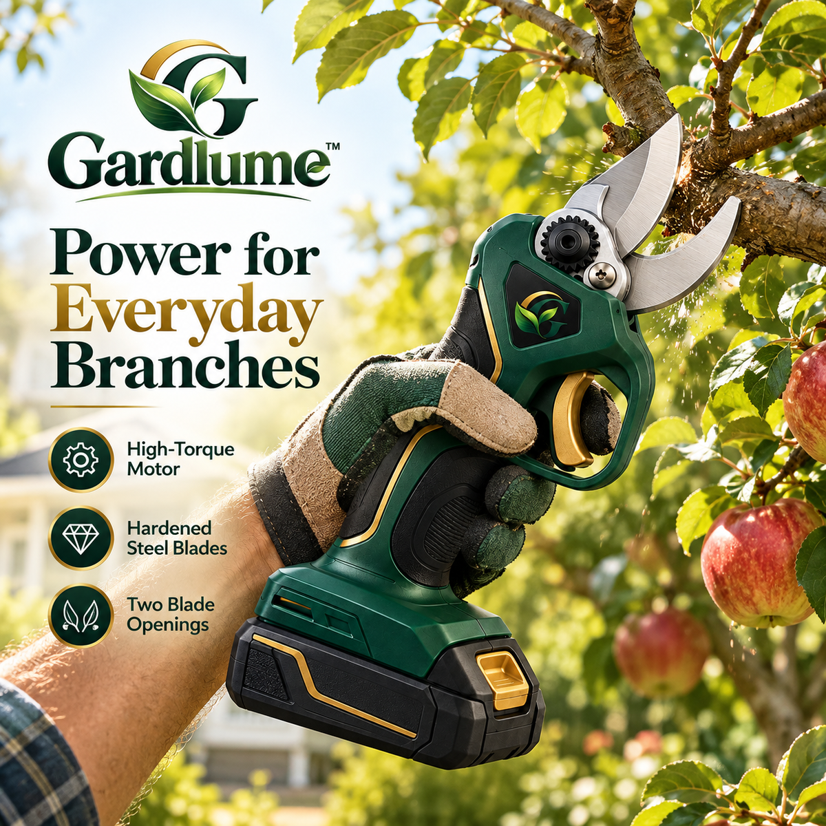 Gardivaro™ Cordless Electric Pruning Shears