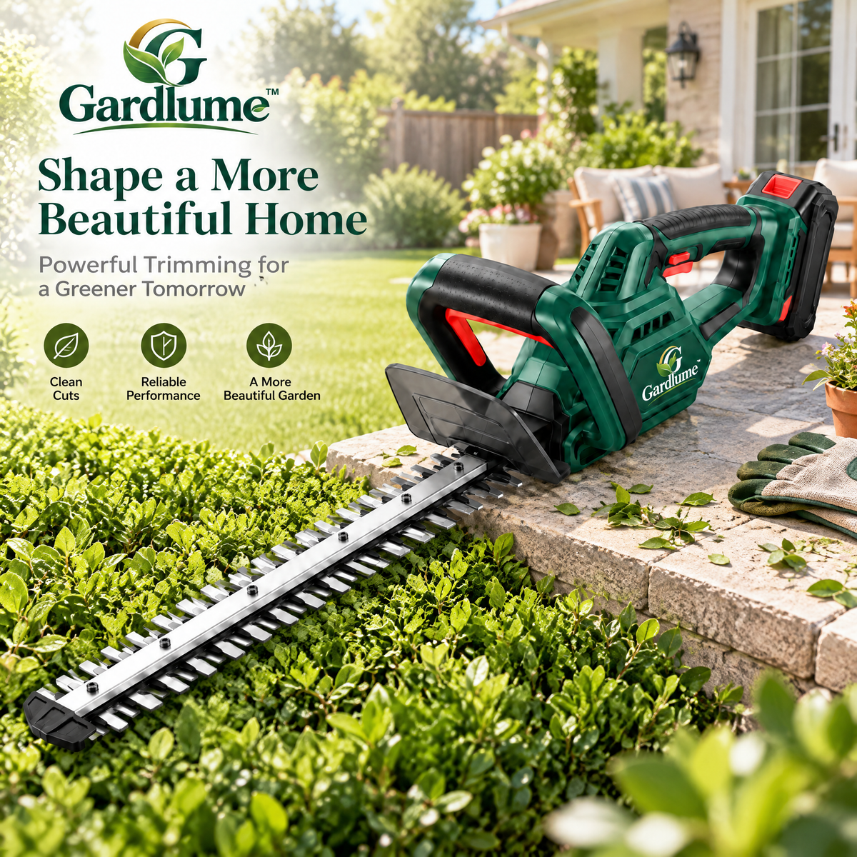 Gardivaro™ Cordless Hedge Trimmer