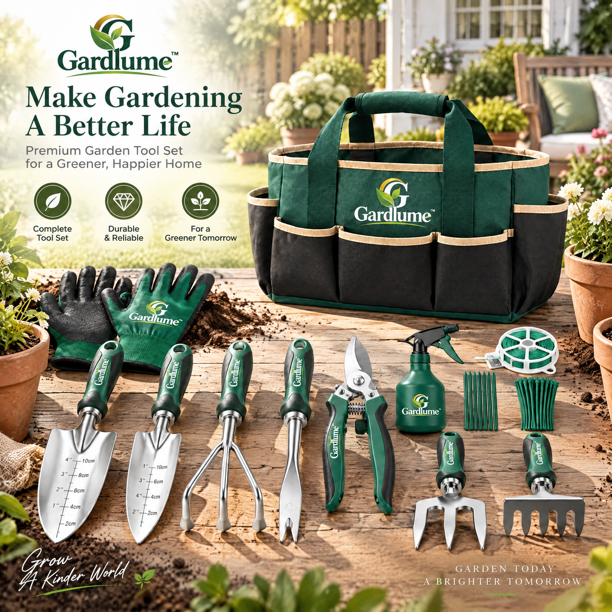 Gardivaro™ Garden Tool Set