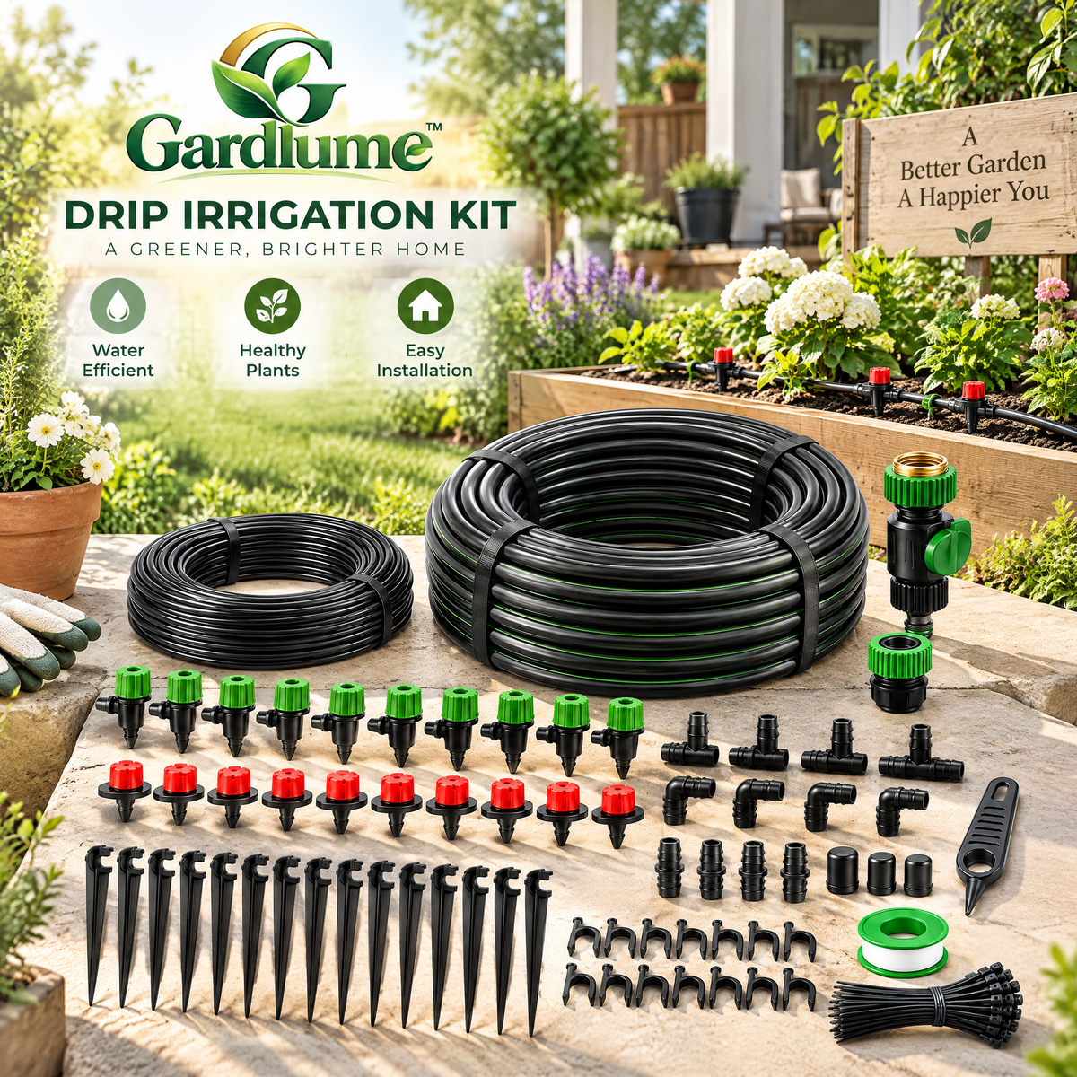 Gardivaro™ Garden Drip Irrigation Kit