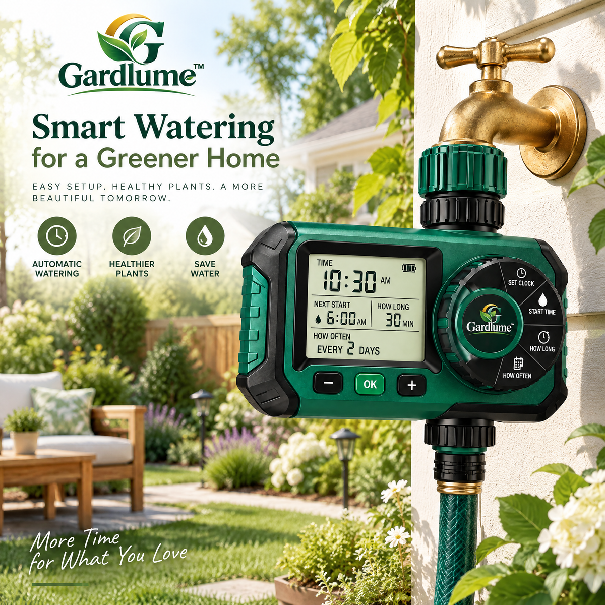 Gardivaro™ Automatic Garden Watering Timer