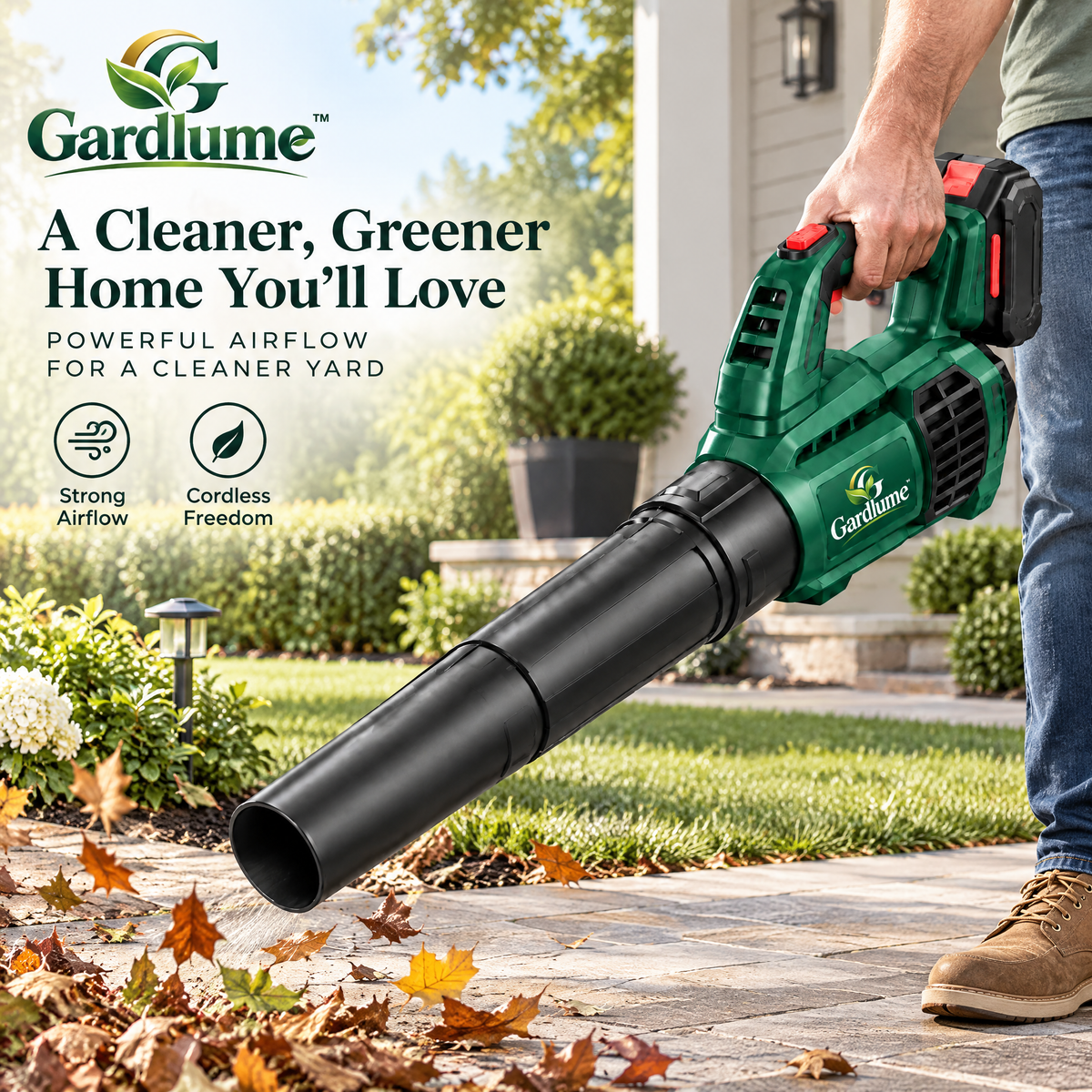 Gardivaro™ Cordless Leaf Blower
