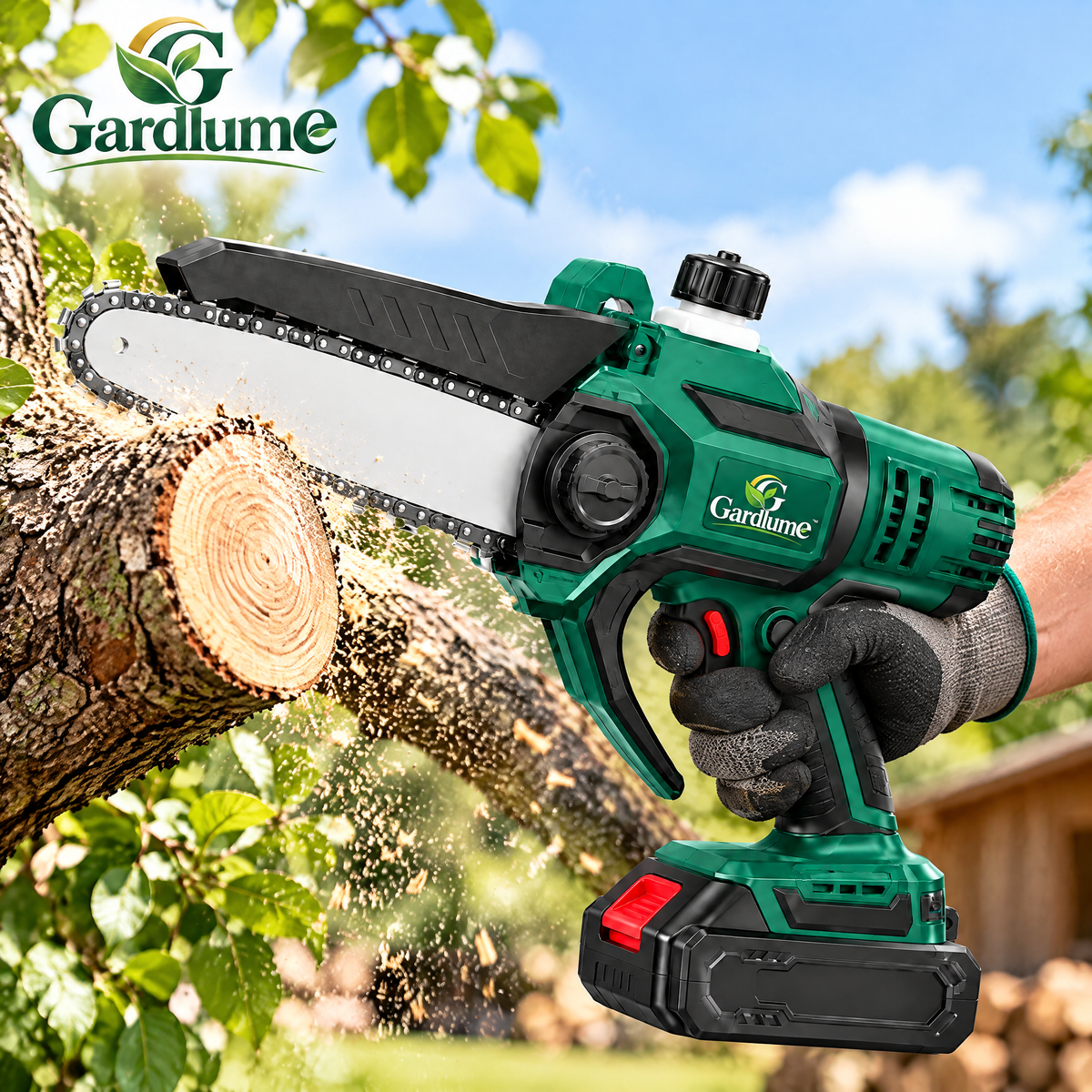 Gardivaro™ Cordless Mini Pruning Chainsaw
