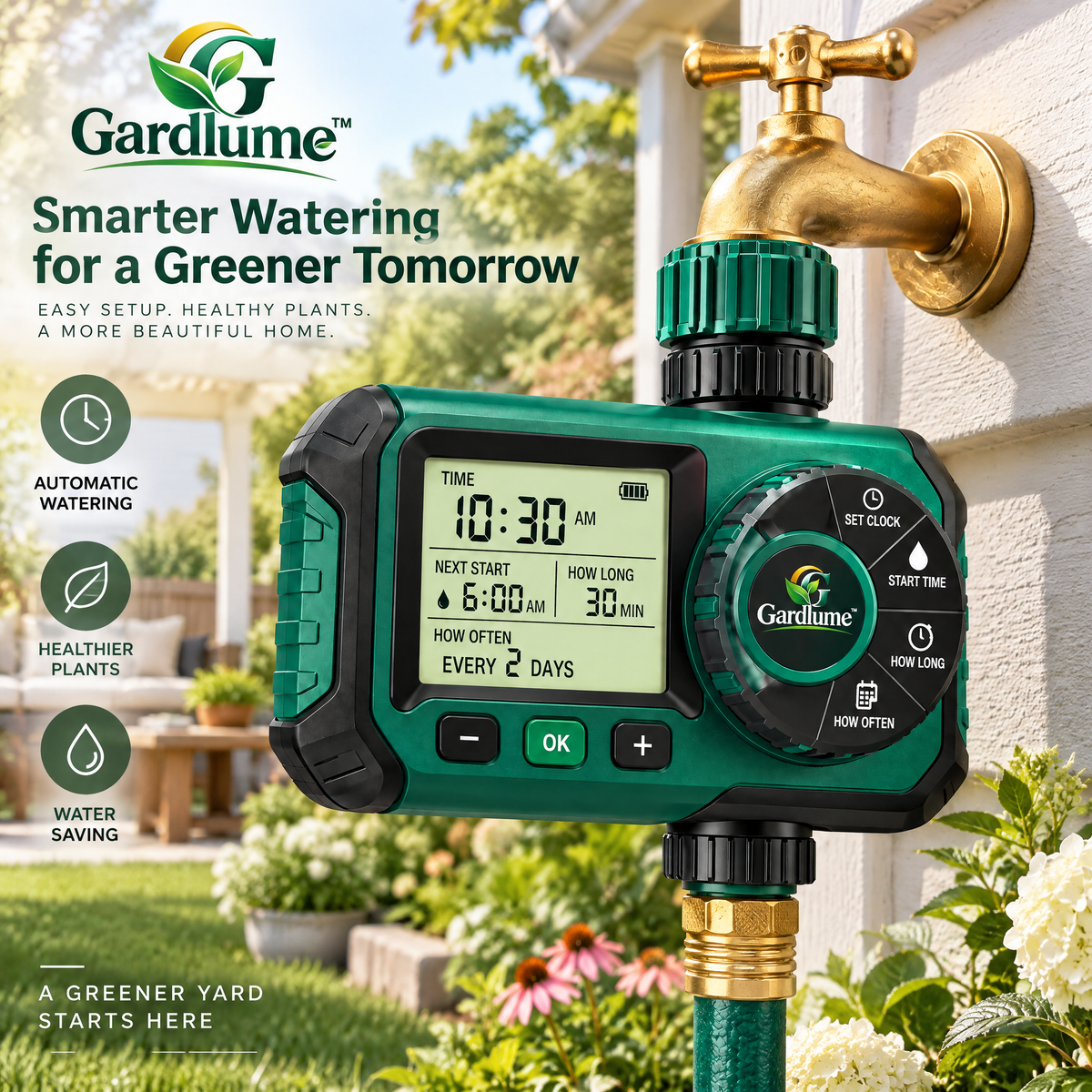 Gardivaro™ Automatic Garden Watering Timer