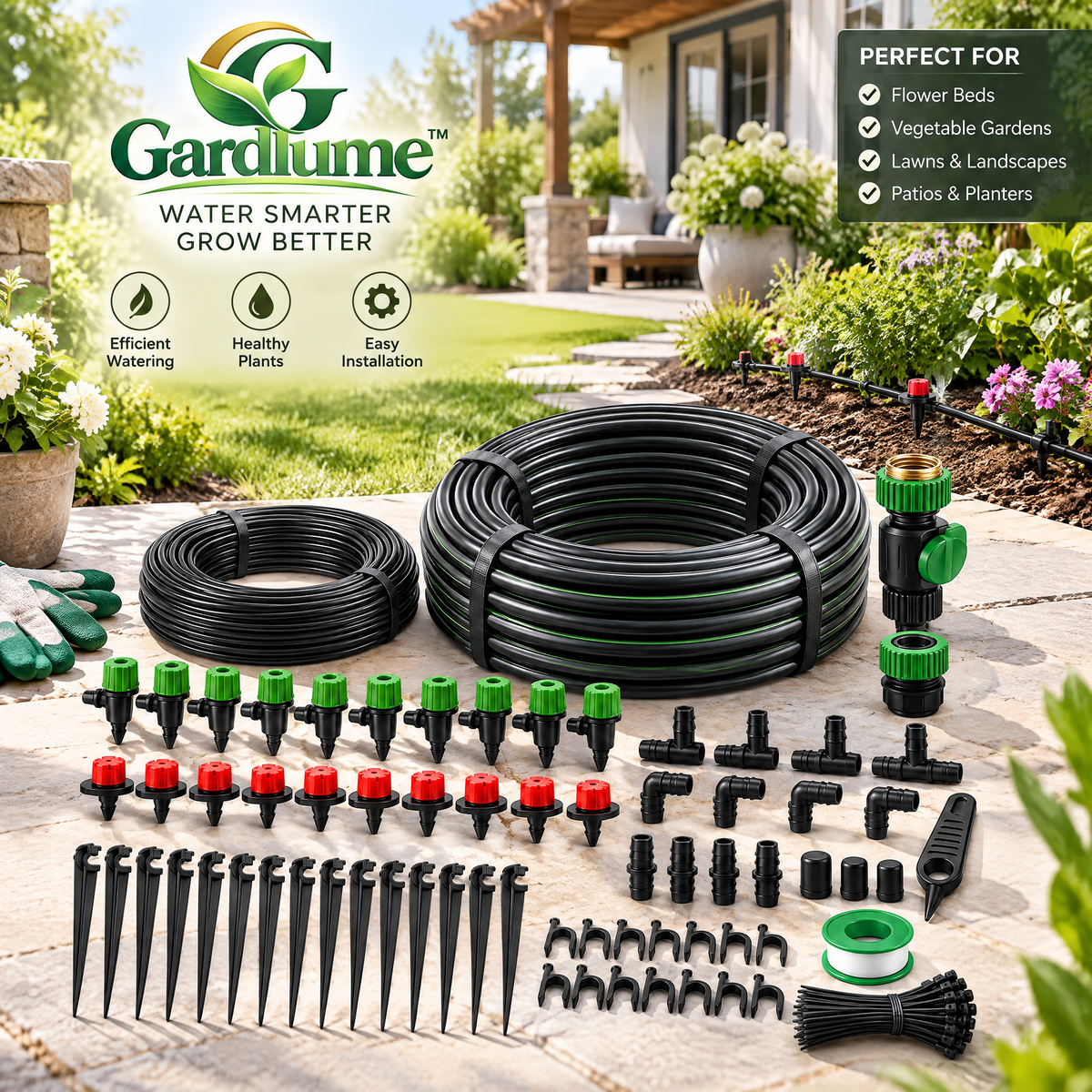 Gardivaro™ Garden Drip Irrigation Kit