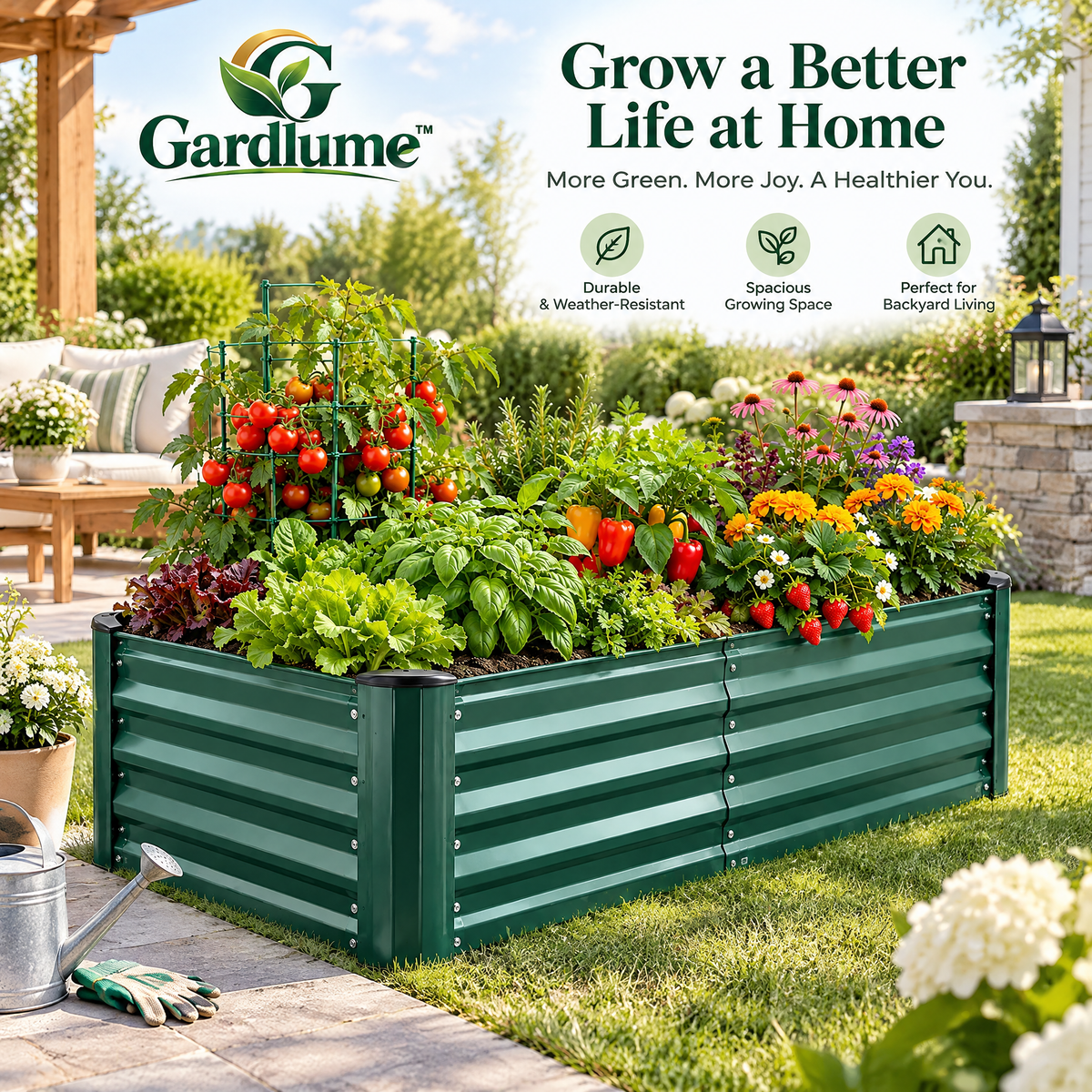 Gardivaro™ Raised Garden Bed