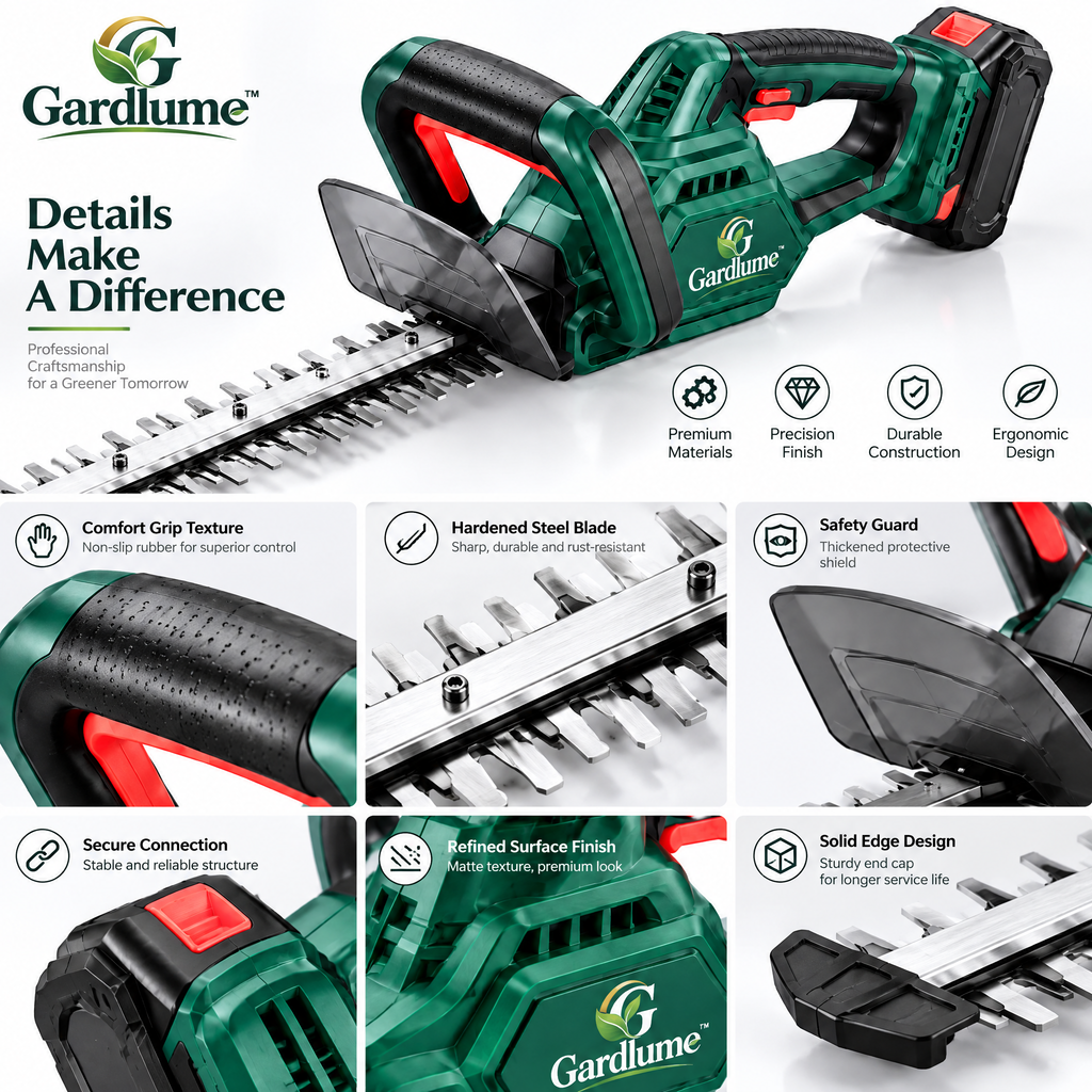 Gardivaro™ Cordless Hedge Trimmer
