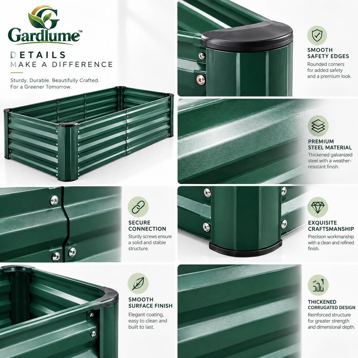 Gardivaro™ Raised Garden Bed