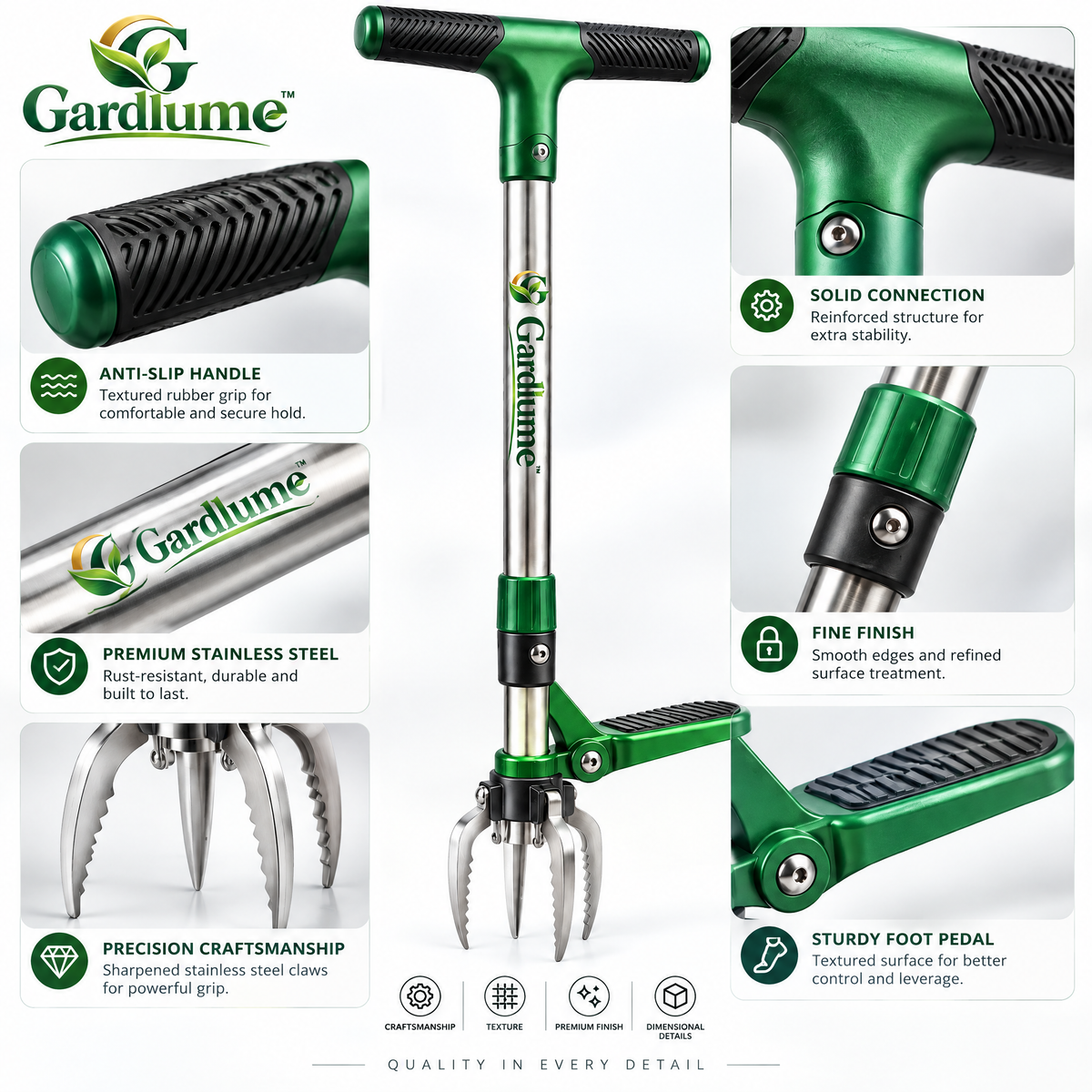 Gardivaro™ Stand-Up Weed Puller