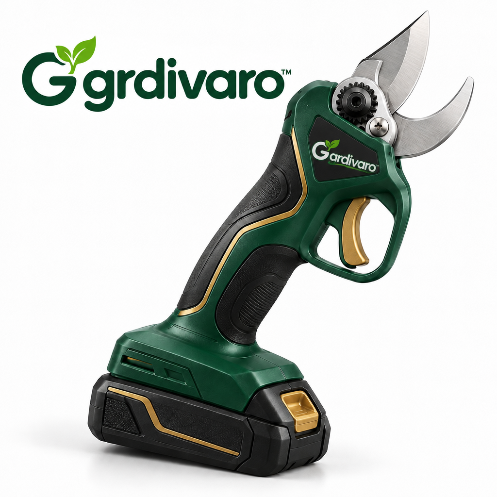 Gardivaro™ Cordless Electric Pruning Shears - white background product view